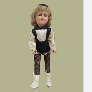 Beautiful Vintage Madame Alexander Sonja Henie Doll 14 Inch